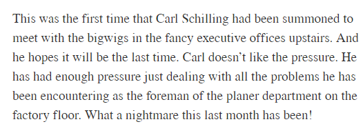 Please show Excel solution This was the first