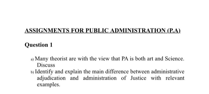 Question 3 a) Discuss the main criticism