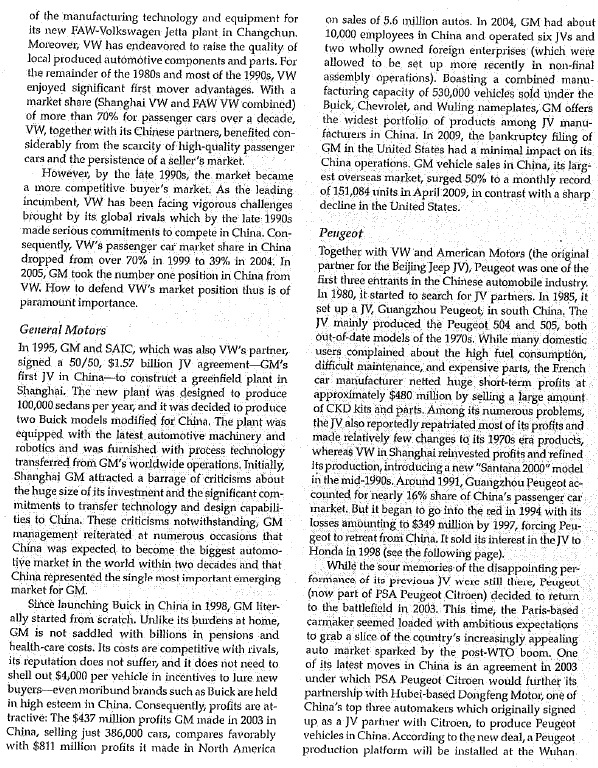 Base on Blew case study 1. Identify and discuss