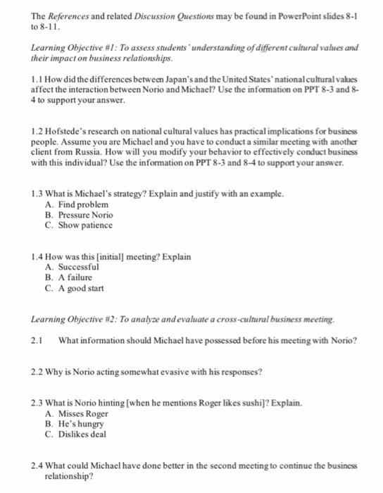 Description Students are expected to analyze a