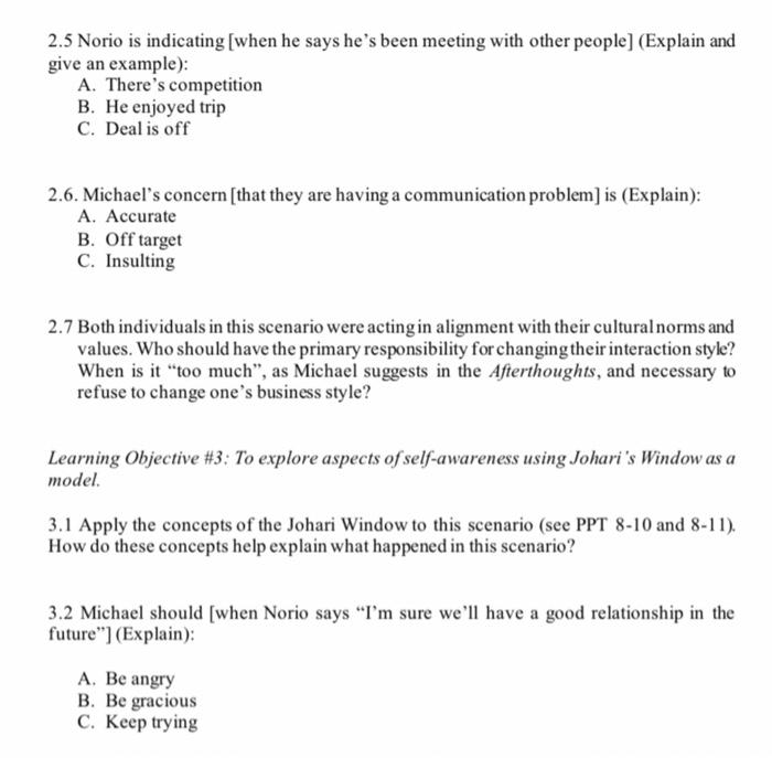 Description Students are expected to analyze a