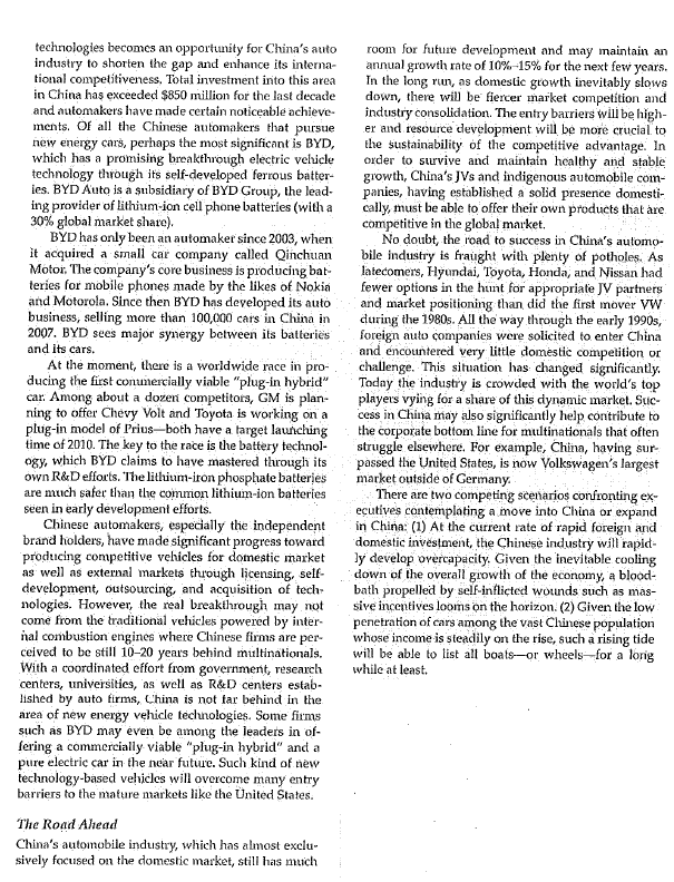 Base on Blew case study 1. Identify and discuss