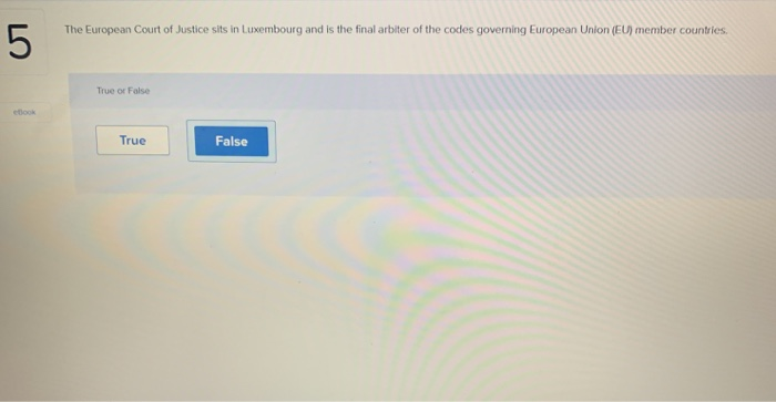 The European Court of Justice sits in Luxembourg