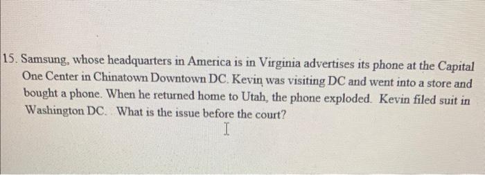 5. Samsung, whose headquarters in America is in