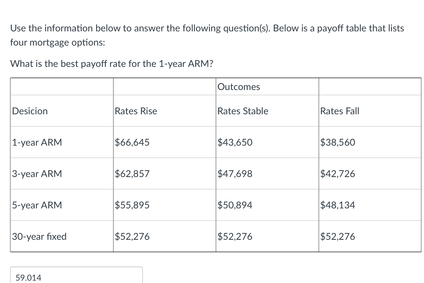 Use the information below to answer the following