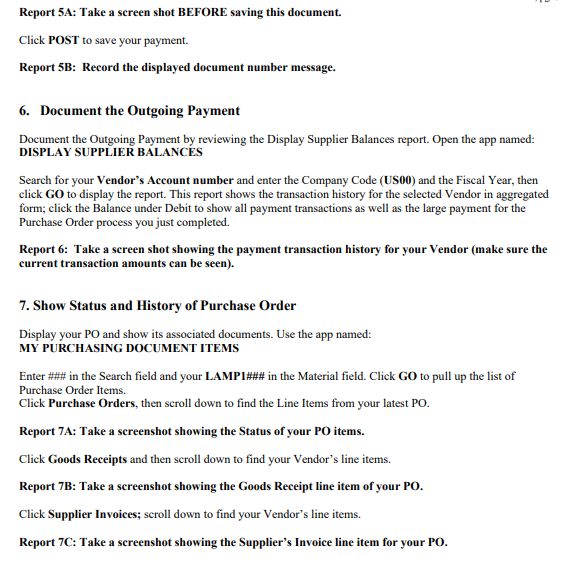 SAP 225 = ### 1. Create a Purchase Order Global