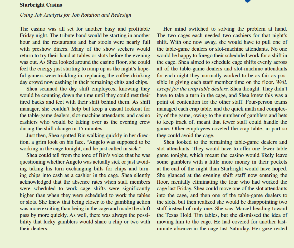 How would you go about conducting a job analysis