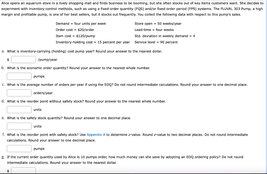 Alice opens an aquarium store in a lively