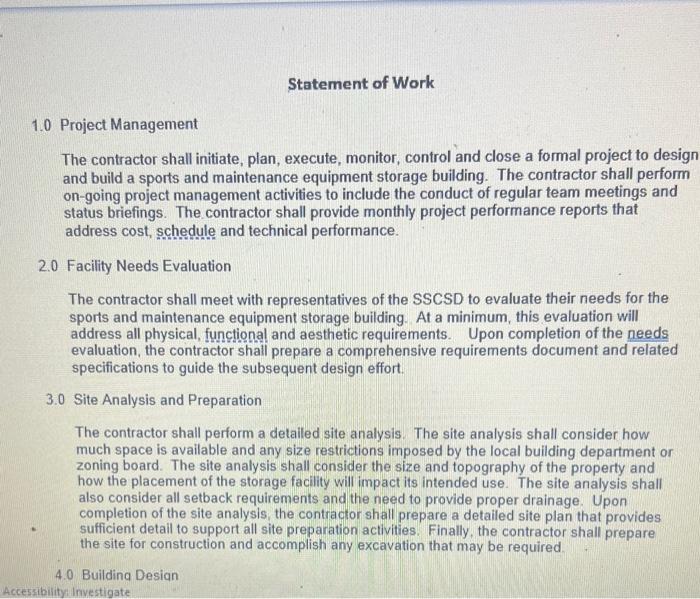 Your project team is embarking on a new project -