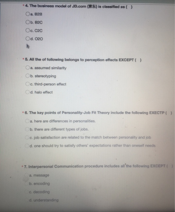 Part A: multiple-choice questions (total marks: