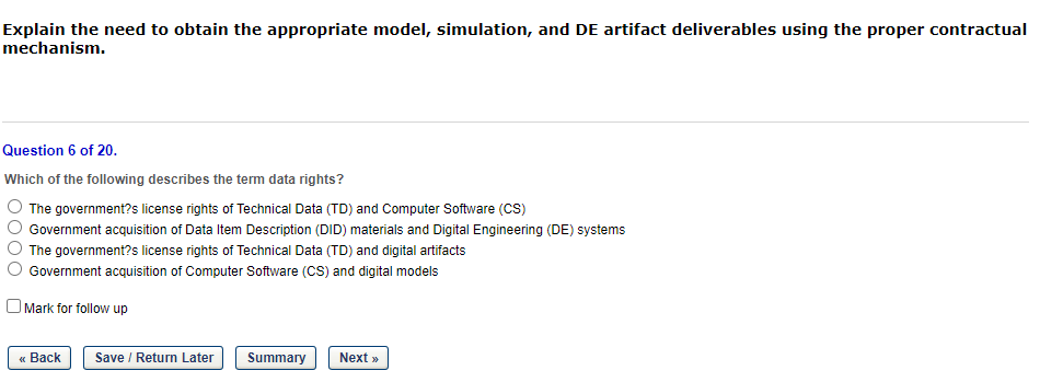 Explain the need to obtain the appropriate model,
