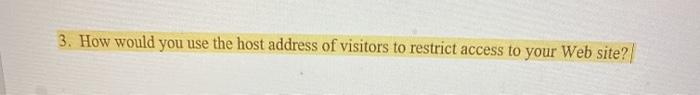 hy is access control by User-Agent consi 3. How