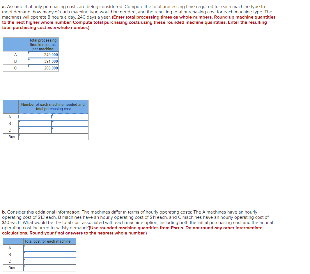 I need help on the last two parts. A manager must