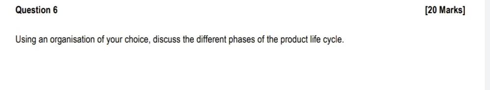 marketing 6 SECTION A [40 Marks] Tesla (Electric