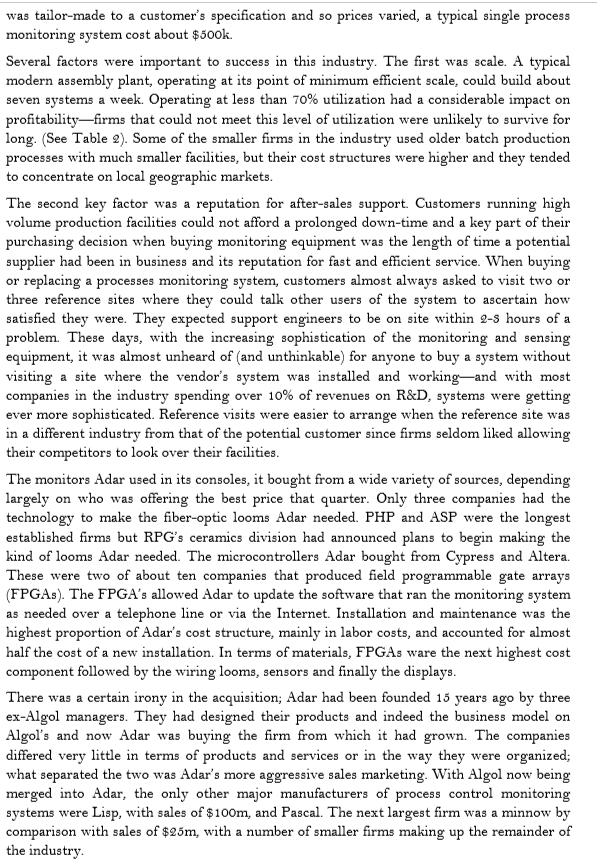 Please read the following case and then write an