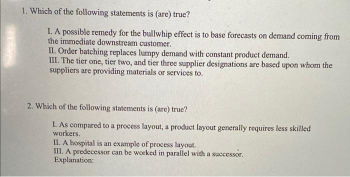 answer questions 1 and 2 and explain why you