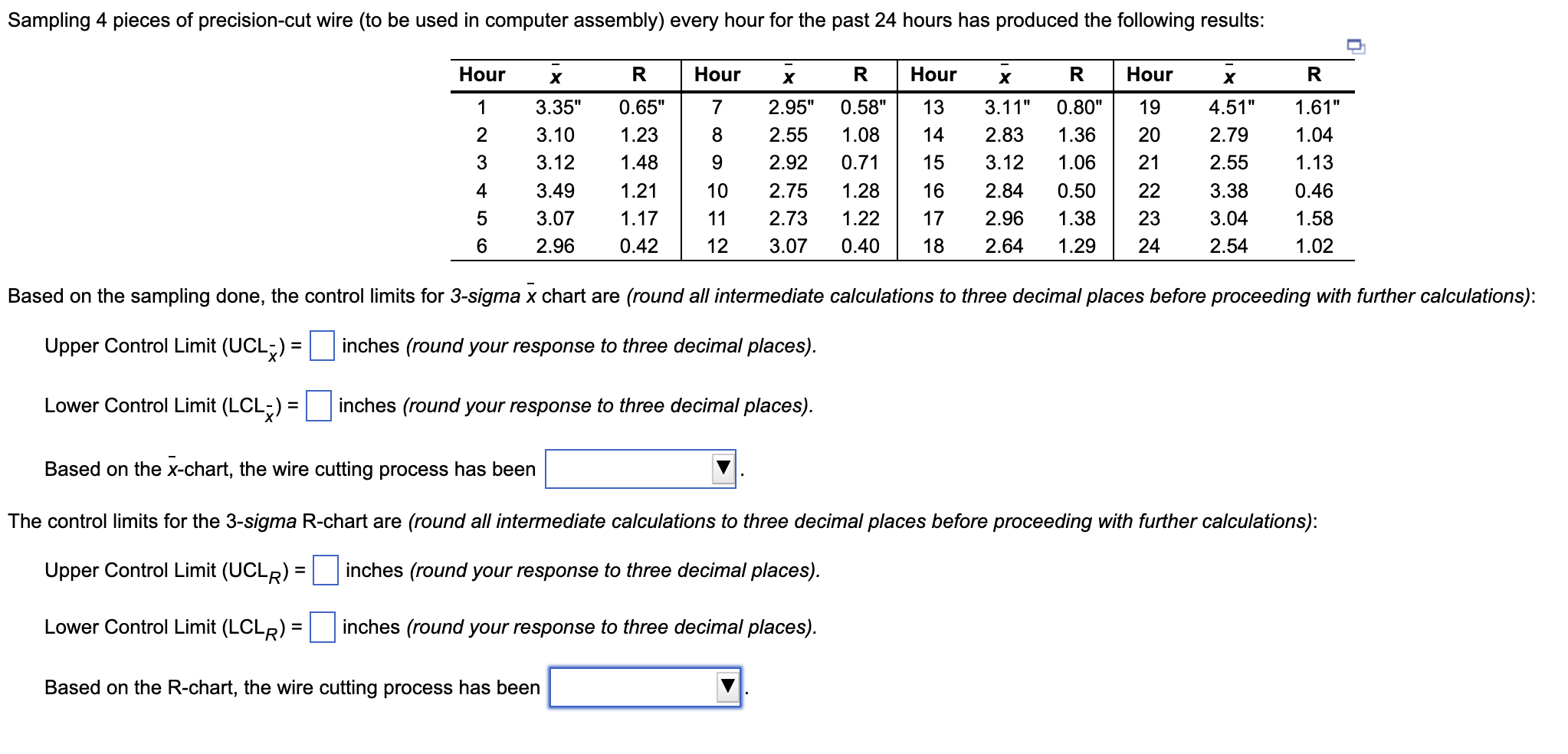 THANK YOU IN ADVANCED Based on the sampling done,