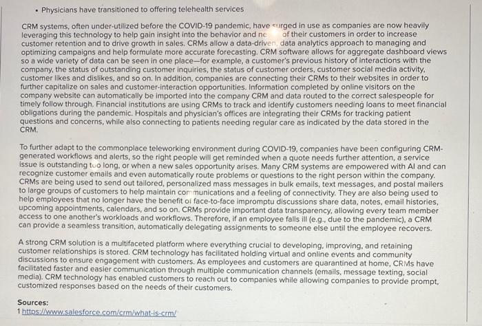 Read the case study and answer the questions that