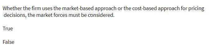 Whether the firm uses the market-based approach