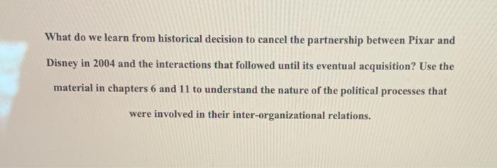 What do we learn from historical decision to