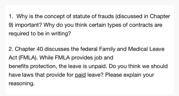 can someone help me with this questions! 1. Why