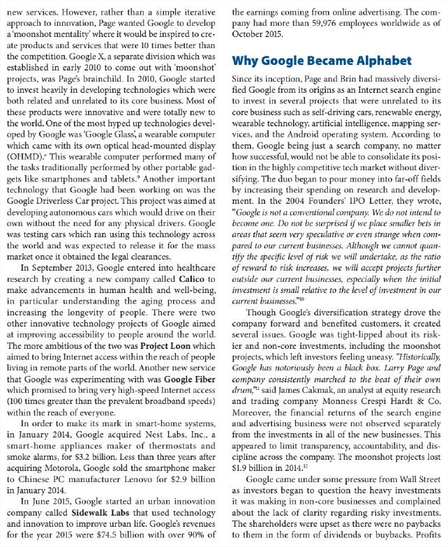 Please read Case 1 from the section on the case