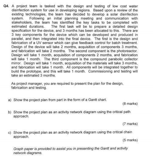 Please explain how to do these thanks Q4. A
