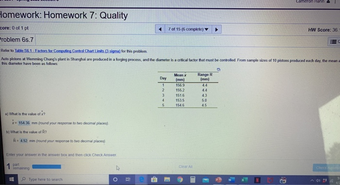 also if you could provide the lcl that would be