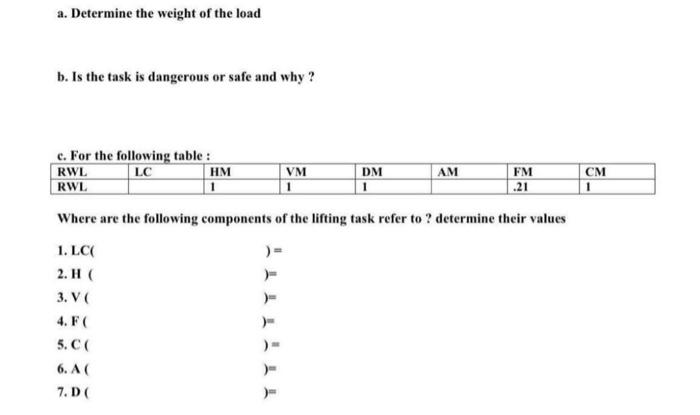 4. ( 10 mark) A worker lift boxes from the