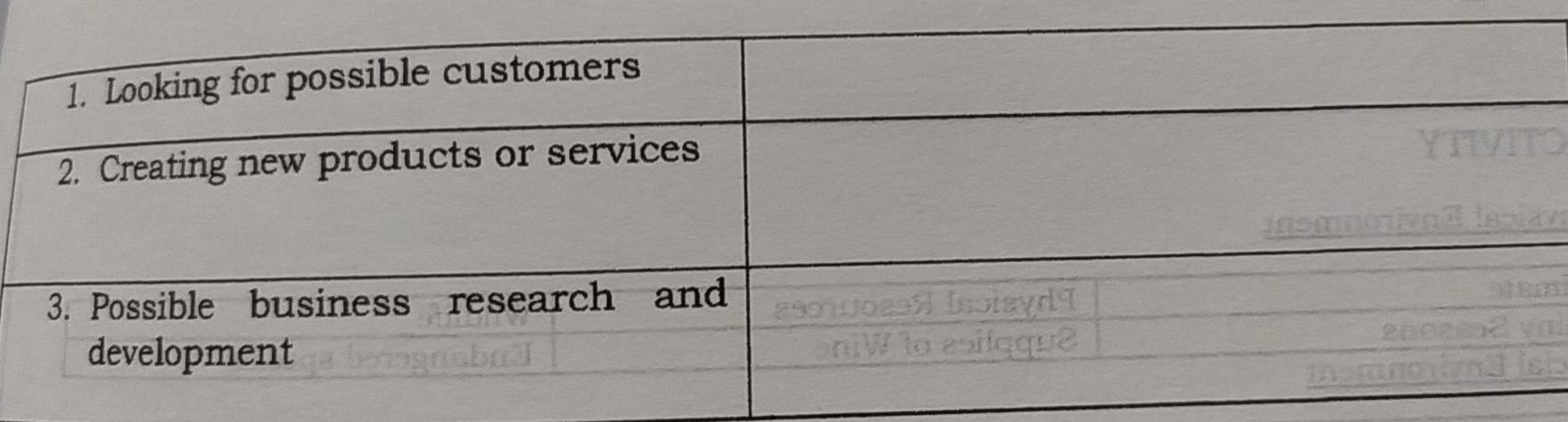 A.What do you think is the track that is