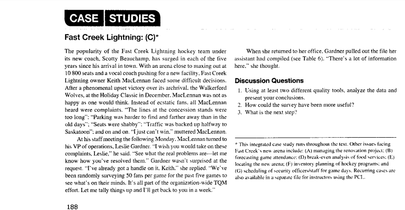 1. Using atleast two different quality tools,