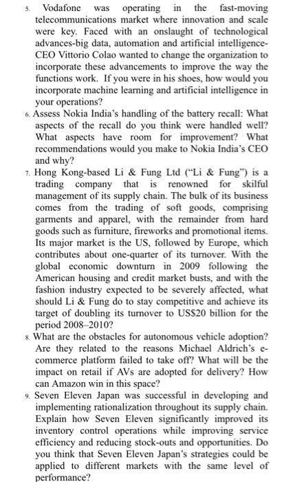 Digital firm managent hw please answer and select