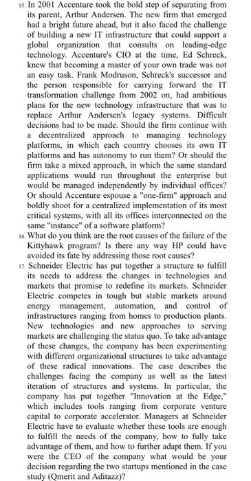 Digital firm managent hw please answer and select