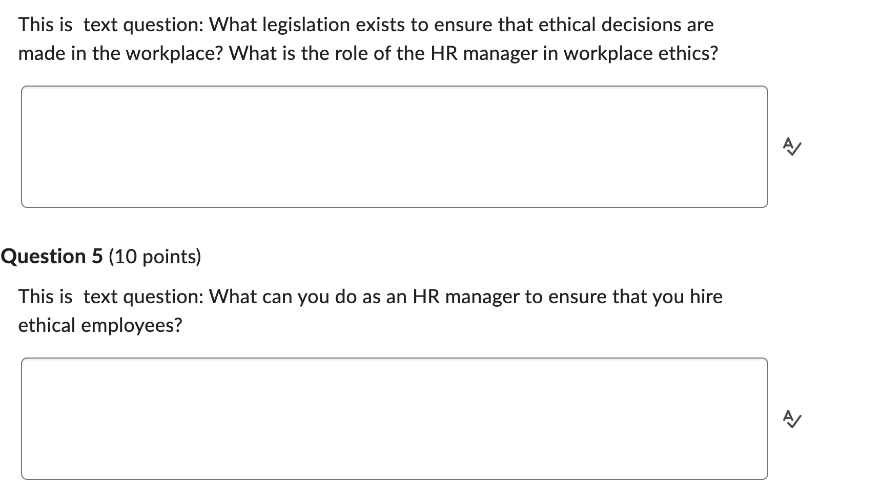 THIS IS AN INSTRUCTOR QUESTION. Describe the