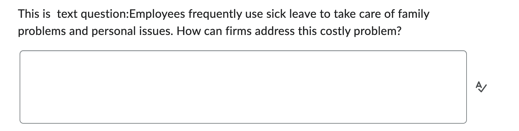 THIS IS AN INSTRUCTOR QUESTION. Describe the