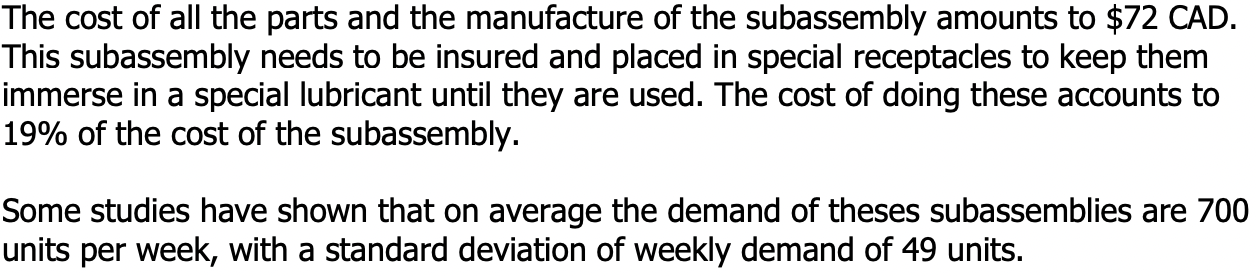 Please show work Analyze the problem below... A