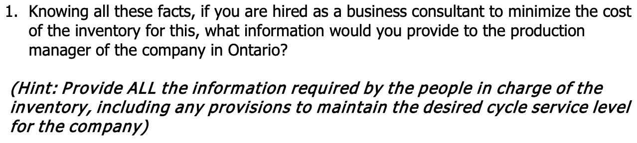 Please show work Analyze the problem below... A