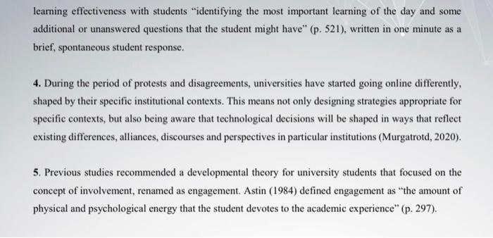 TASK B. Read the following in-text citations. a.