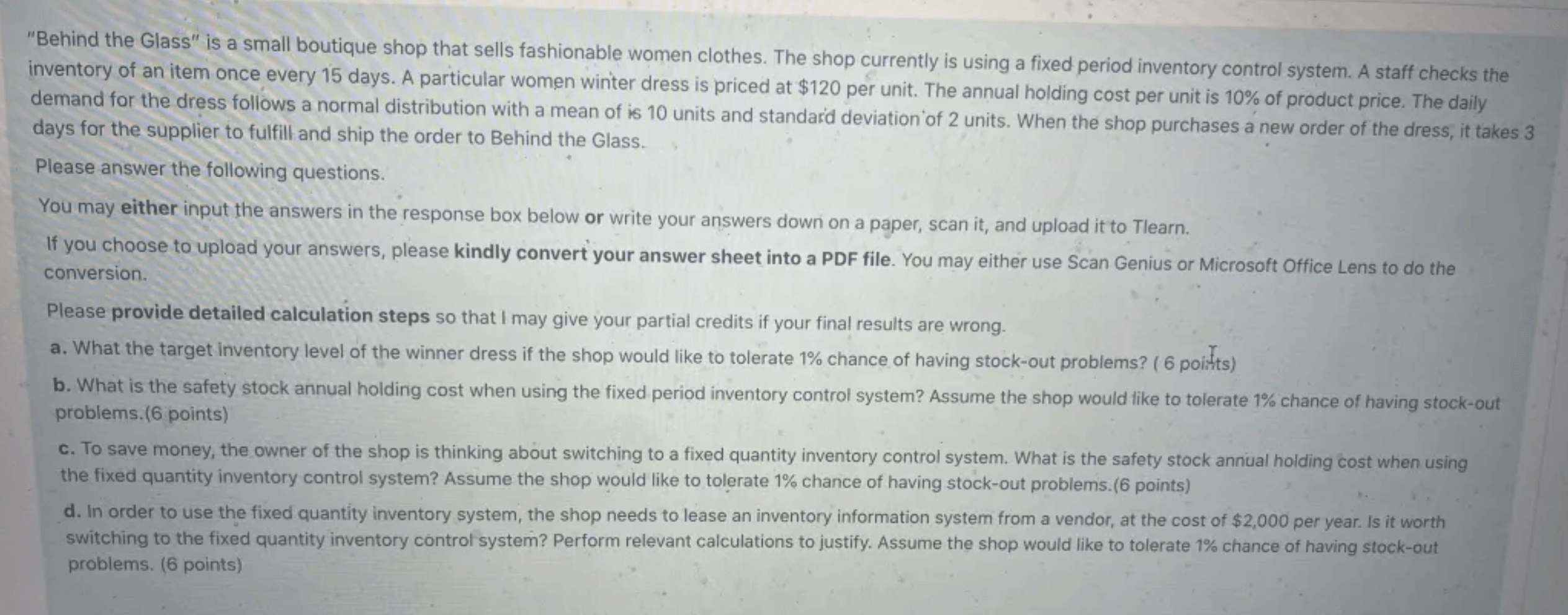need a done please "Behind the Glass" is a small
