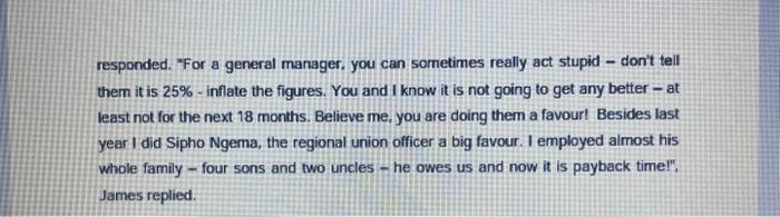 CASE STUDY 2 Read the case below/ scenario and