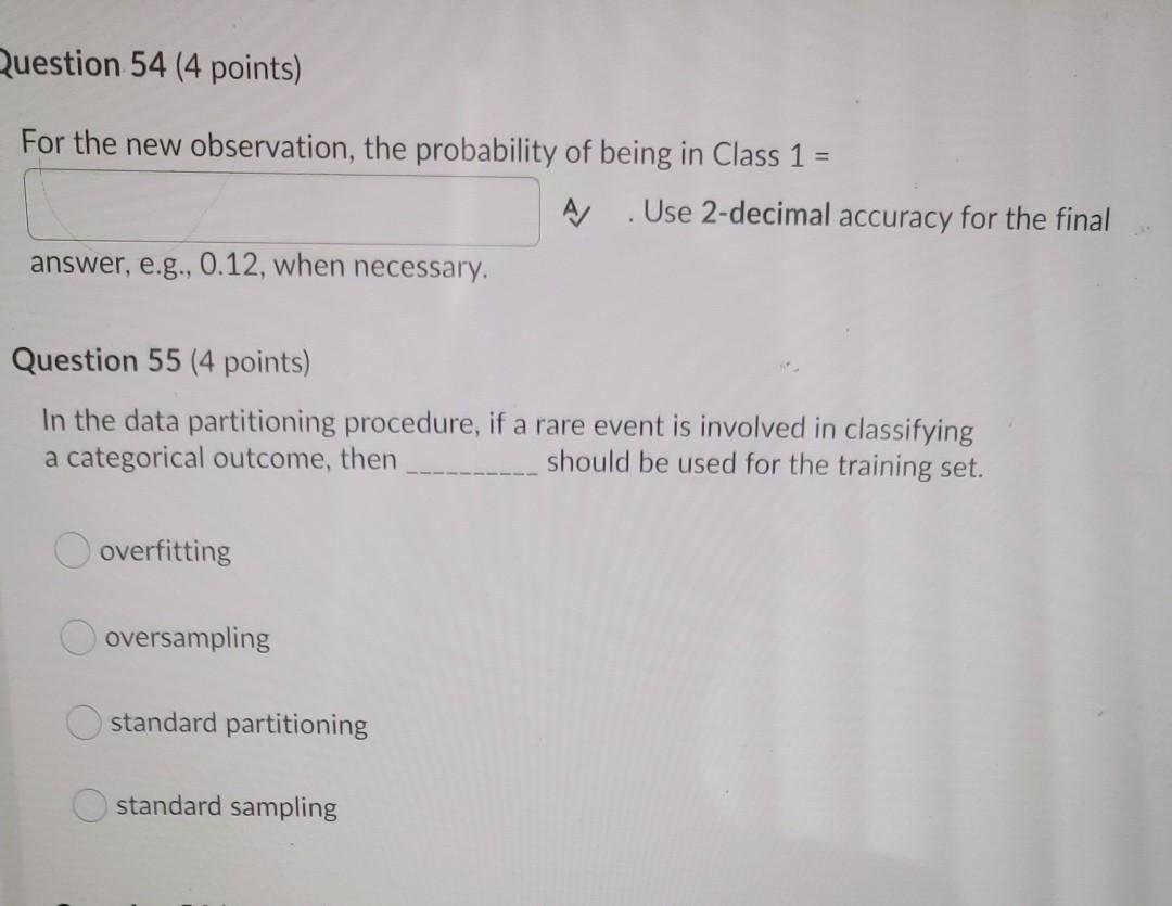 In the k-Nearest Neighbors method for