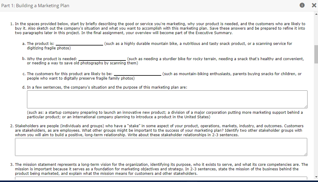 4. Next, you will begin a SWOT analysis,