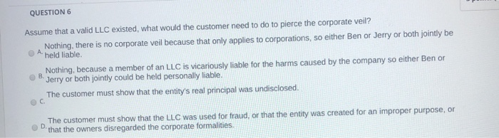 scription Please read the hypothetical and then