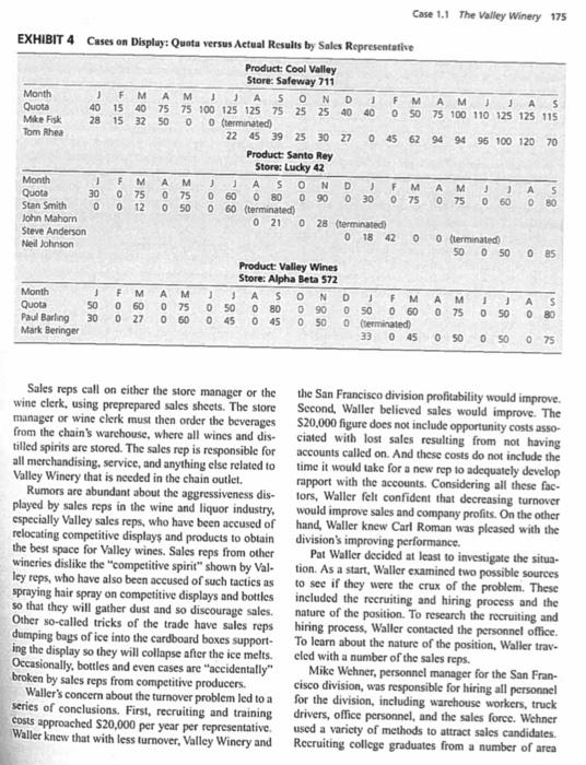 questions: 1. situation analysis This section