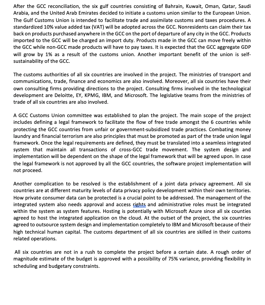 After the GCC reconciliation, the six gulf