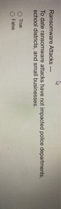 Ransomware Attacks --- To date ransomware attacks