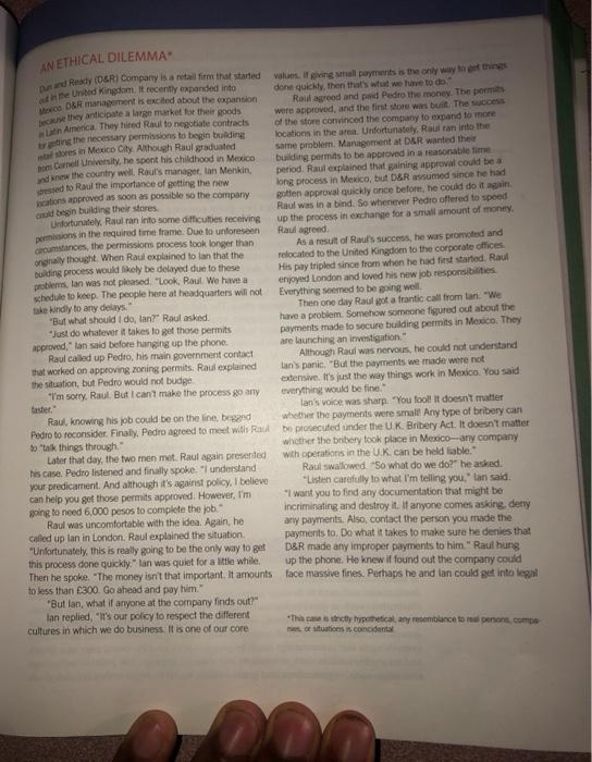 answer the question at the bottom with at least