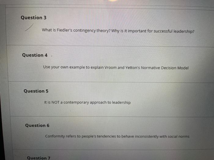 Question 1 Explain the differences between formal