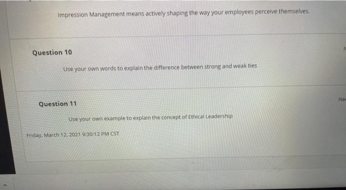 Question 1 Explain the differences between formal