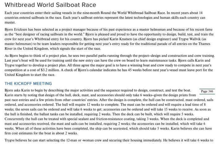 just answer questions 4 and 5 plz Whitbread World